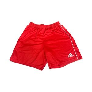 Adidas Red Gym Athletic Shorts size xl youth ( S women)